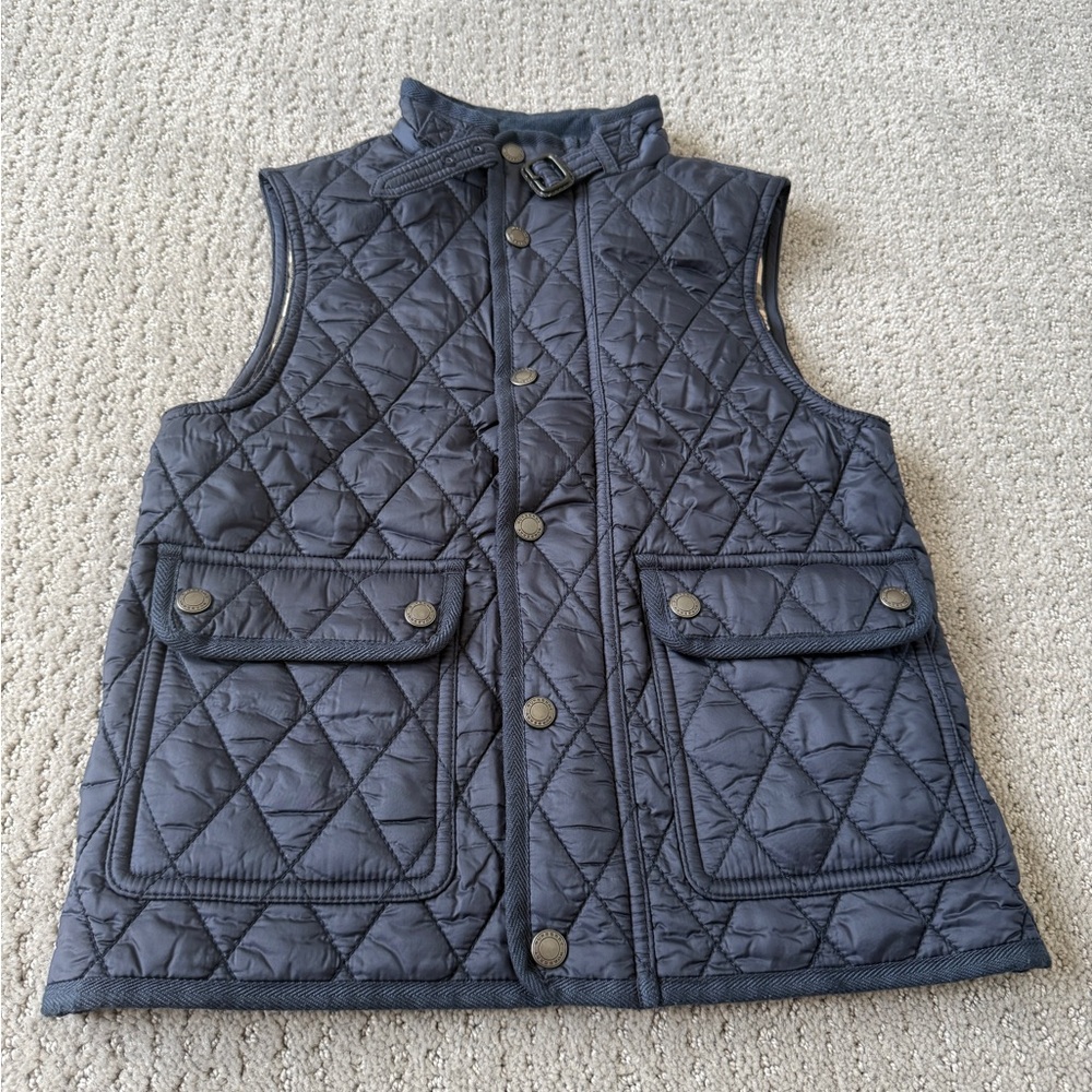 Children’s Burberry Quilted Vest with Iconic Lining